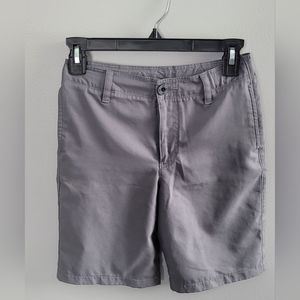 Under Armour Boys Golf Shorts Gray YMD Medium 10 12